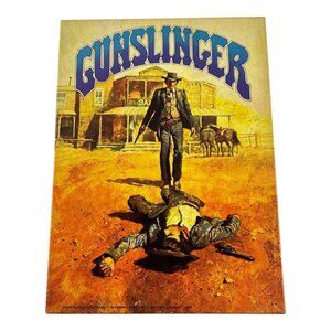 Vintage Avalon Hill Gunslinger Game of Western Gun Fights